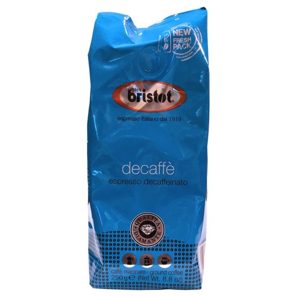 Bristot Espresso Decaf Ground (8.8oz Pack)