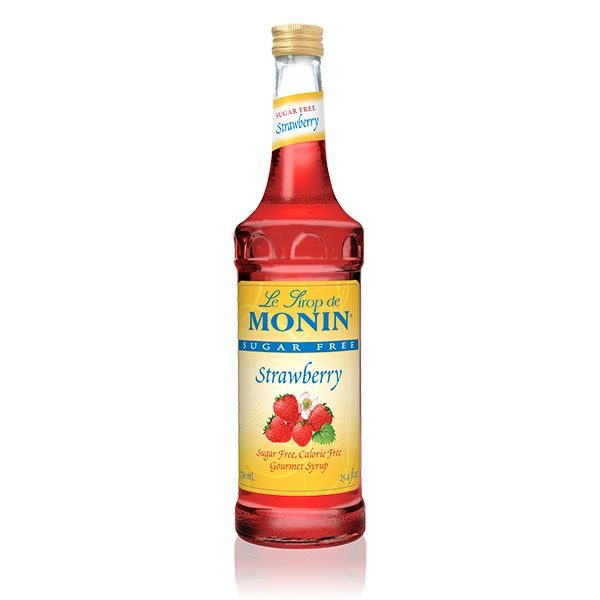 Monin Sugar Free Strawberry Syrup