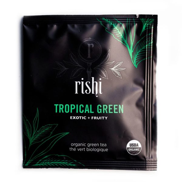 Rishi Tropical Green Tea Sachet (50 ct)