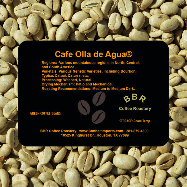 Cace Olla de Auga – BBR Green Coffee