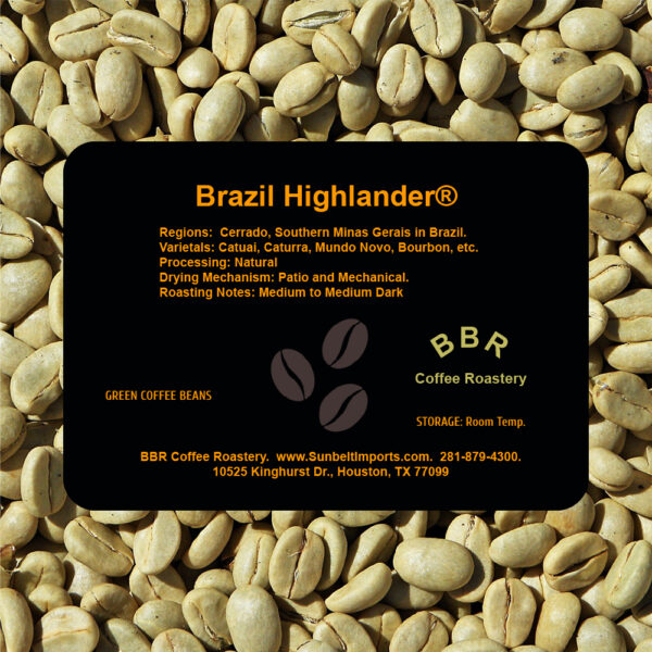 Green Coffee from Brazil